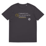 "L’Humanité est… est une entreprise surhumaine." Tee-shirt éco-friendly – Image 3