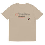 "L’Humanité est… est une entreprise surhumaine." Tee-shirt éco-friendly – Image 11