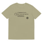 "L’Humanité est… est une entreprise surhumaine." Tee-shirt éco-friendly – Image 9