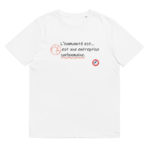 "L’Humanité est… est une entreprise surhumaine." Tee-shirt éco-friendly – Image 6
