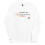 "L’Humanité est… est une entreprise surhumaine." Manches longues – Image 4