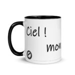 "Ciel ! mon mari !…" Mug coloré – Image 3