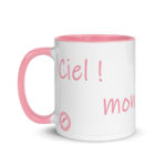 "Ciel ! mon mari !…" Mug coloré – Image 4