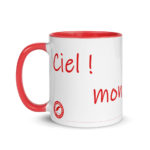 "Ciel ! mon mari !…" Mug coloré – Image 2