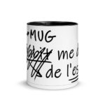 "Ce mug me donne de l’esprit." Mug coloré – Image 7