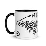 "Ce mug me donne de l’esprit." Mug coloré – Image 3