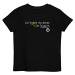 "Cet habit me donne de l’esprit." Tee-shirt éco-friendly enfant – Image 3