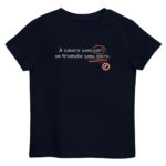 "À vaincre sans péril, on triomphe sans gloire." Tee-shirt éco-friendly enfant – Image 4