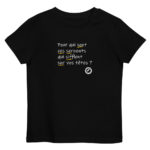 "Pour qui sont ces serpents qui sifflent sur vos têtes ?" Tee-shirt éco-friendly enfant – Image 3