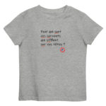 "Pour qui sont ces serpents qui sifflent sur vos têtes ?" Tee-shirt éco-friendly enfant – Image 2