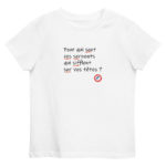 "Pour qui sont ces serpents qui sifflent sur vos têtes ?" Tee-shirt éco-friendly enfant – Image 4