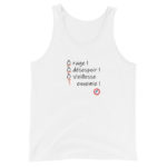 "Ô rage ! Ô désespoir ! Ô vieillesse ennemie !" Débardeur – Image 4