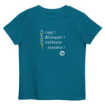 "Ô rage ! Ô désespoir ! Ô vieillesse ennemie !" Tee-shirt éco-friendly enfant – Image 5