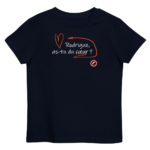 "Rodrigue, as-tu du cœur ?" Tee-shirt éco-friendly enfant – Image 4