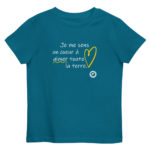 "Je me sens un cœur à aimer toute la terre." Tee-shirt éco-friendly enfant