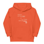 "Déplaire est mon plaisir. J’aime qu’on me haïsse." Sweat à capuche éco-friendly enfant – Image 4