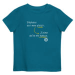 "Déplaire est mon plaisir. J’aime qu’on me haïsse." Tee-shirt éco-friendly enfant – Image 5