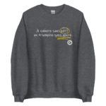 "À vaincre sans péril, on triomphe sans gloire." Sweatshirt – Image 3