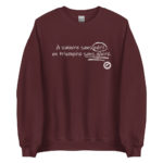 "À vaincre sans péril, on triomphe sans gloire." Sweatshirt – Image 7