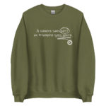 "À vaincre sans péril, on triomphe sans gloire." Sweatshirt – Image 4