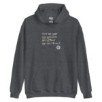 "Pour qui sont ces serpents qui sifflent sur vos têtes ?" Sweat à capuche – Image 2