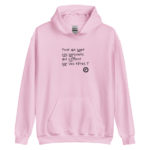 "Pour qui sont ces serpents qui sifflent sur vos têtes ?" Sweat à capuche
