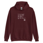 "Pour qui sont ces serpents qui sifflent sur vos têtes ?" Sweat à capuche – Image 8