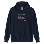 "Pour qui sont ces serpents qui sifflent sur vos têtes ?" Sweat à capuche – Image 4