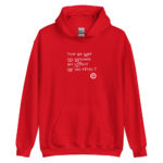"Pour qui sont ces serpents qui sifflent sur vos têtes ?" Sweat à capuche – Image 9