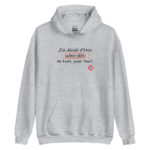 "J’ai décidé d’être admirable en tout, pour tout." Sweat à capuche – Image 4