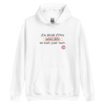 "J’ai décidé d’être admirable en tout, pour tout." Sweat à capuche – Image 6
