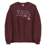 "Rodrigue, as-tu du cœur ?" Sweatshirt – Image 8