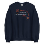 "Rodrigue, as-tu du cœur ?" Sweatshirt – Image 5