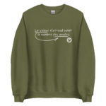"La valeur n’attend point le nombre des années." Sweatshirt – Image 6