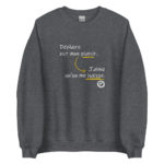 "Déplaire est mon plaisir. J’aime qu’on me haïsse." Sweatshirt – Image 4