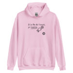 "À la fin de l’envoi, je touche." Sweat à capuche – Image 9