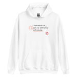 "L’Humanité est… est une entreprise surhumaine." Sweat à capuche – Image 6