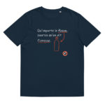 "Qu’importe le flacon, pourvu qu’on ait l’ivresse." Tee-shirt éco-friendly