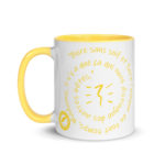 "Boire sans soif et faire l’amour en tout temps…" Mug coloré – Image 6