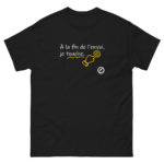 "À la fin de l’envoi, je touche." Tee-shirt – Image 4