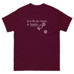 "À la fin de l’envoi, je touche." Tee-shirt – Image 6