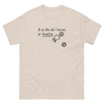"À la fin de l’envoi, je touche." Tee-shirt – Image 5