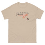 "À la fin de l’envoi, je touche." Tee-shirt – Image 7