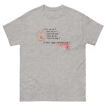 "C’est un roc ! … c’est un pic ! … c’est un cap ! Que dis-je, c’est un cap ? … C’est une péninsule !" Tee-shirt – Image 2