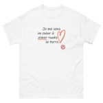 "Je me sens un cœur à aimer toute la terre." Tee-shirt – Image 2