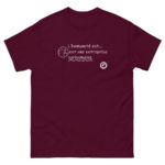 "L’Humanité est… est une entreprise surhumaine." Tee-shirt – Image 6