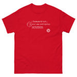 "L’Humanité est… est une entreprise surhumaine." Tee-shirt – Image 8
