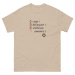 "Ô rage ! Ô désespoir ! Ô vieillesse ennemie !" Tee-shirt – Image 7