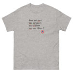 "Pour qui sont ces serpents qui sifflent sur vos têtes ?" Tee-shirt – Image 4