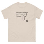 "Qu’importe le flacon, pourvu qu’on ait l’ivresse." Tee-shirt – Image 3